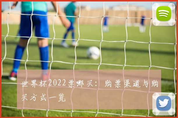 世界杯2022票哪买：购票渠道与购买方式一览